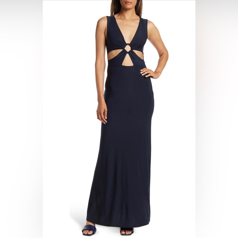 ✨NWT✨ Navy Blue Love by Design Josetta Maxi Dress